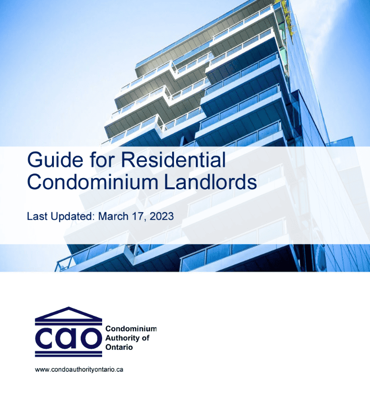 Cao Landlord Guide For Leasing A Condo